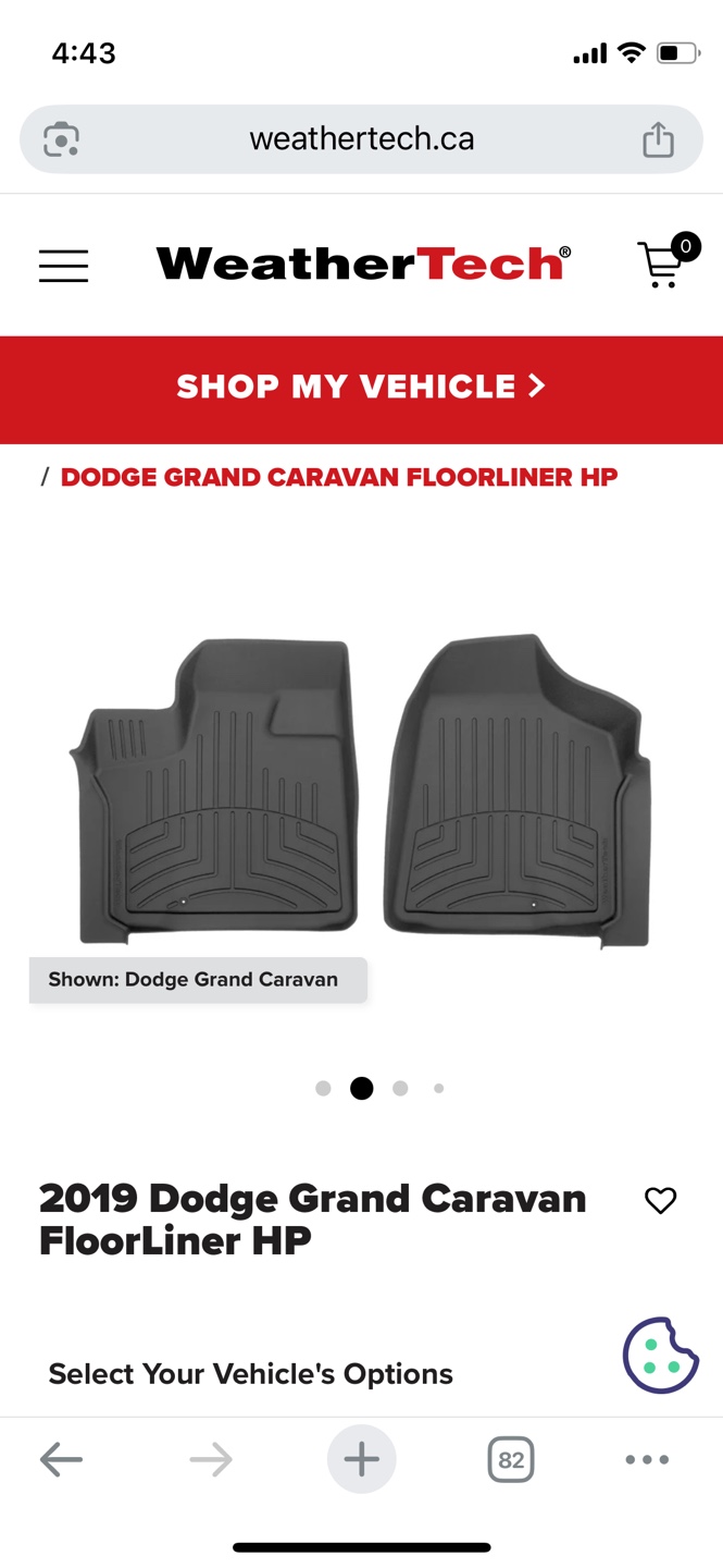 WeatherTech Dodge Grand Caravan FloorLiners - photo 2