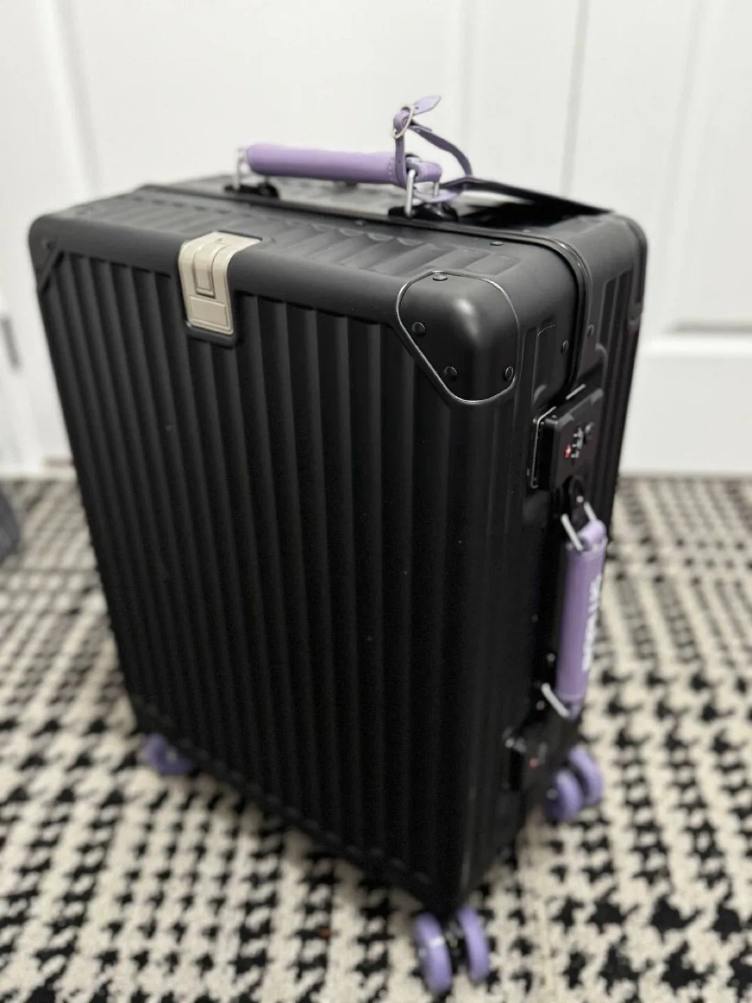 ROPLUS Aluminium Frame Carry-On Luggage (Black, 21”) — NEW image indicator(2)