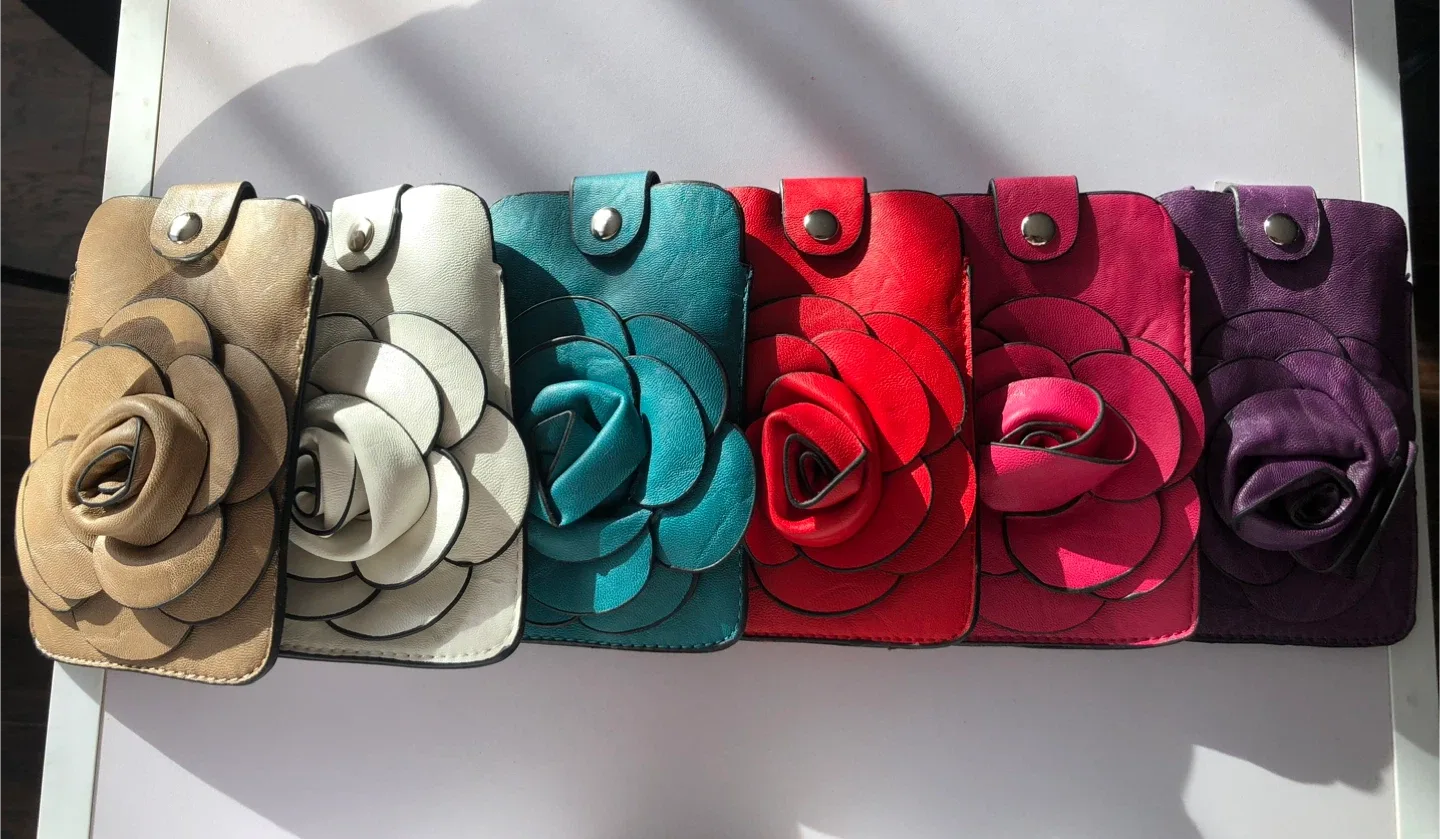 New Floral Phone Pouches
