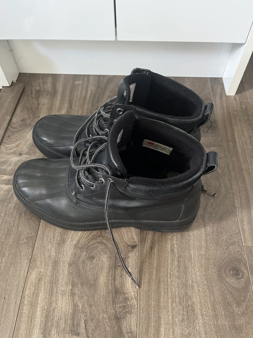 SPERRY Men’s Leather and Rubber Boots - photo 2
