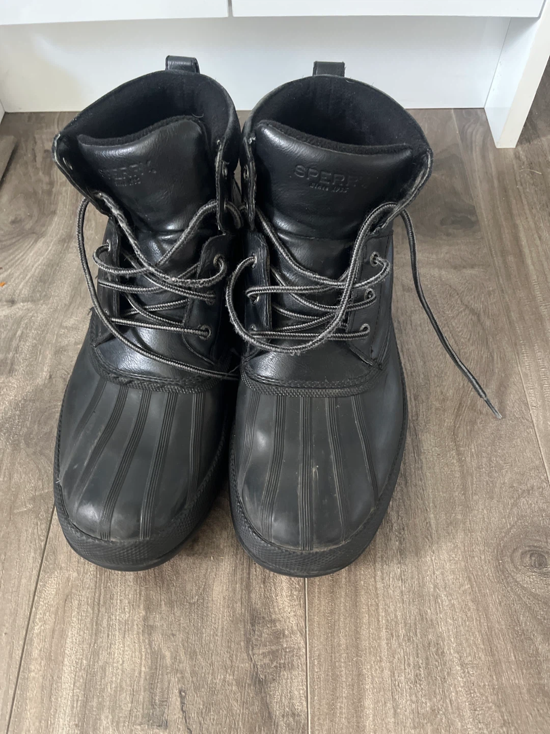 SPERRY Men’s Leather and Rubber Boots