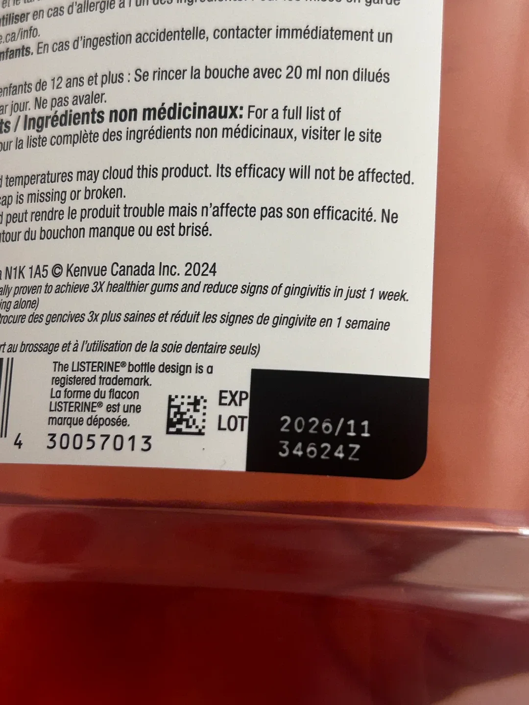 Listerine Clinical Solutions Gum Therapy Mouthwash image indicator(2)