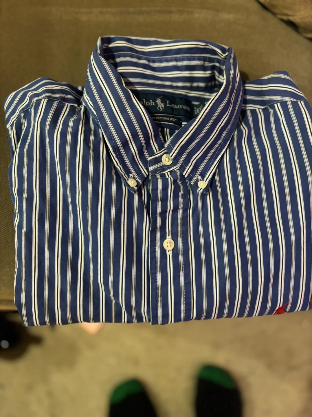 Ralph Lauren Custom Fit Striped Shirt - XL - photo 2