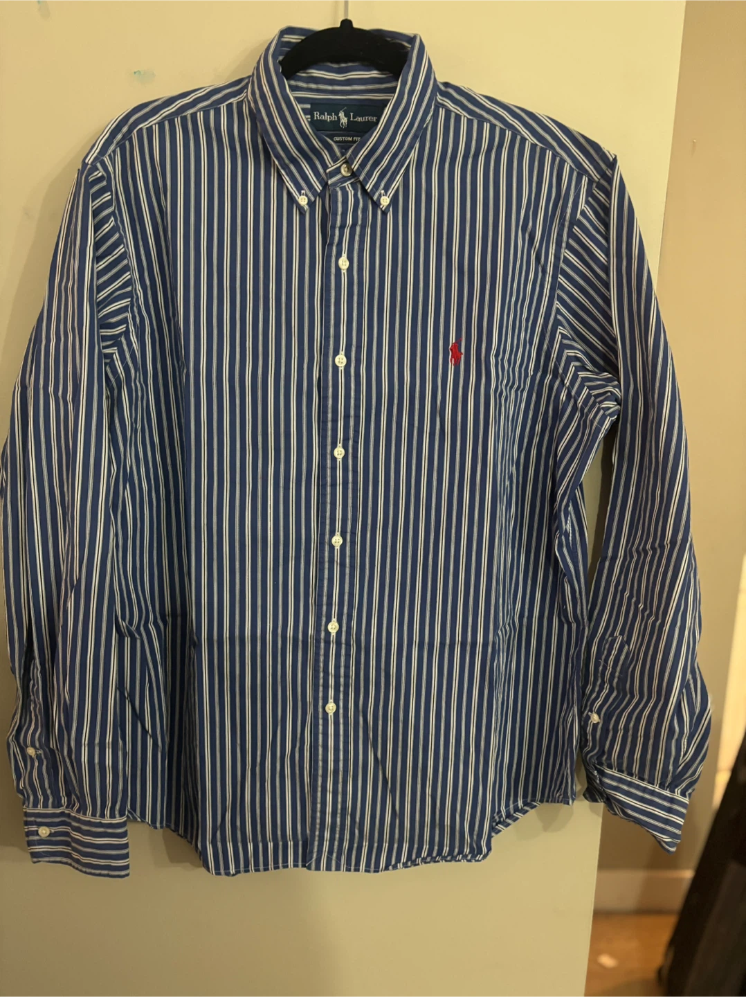 Ralph Lauren Custom Fit Striped Shirt - XL