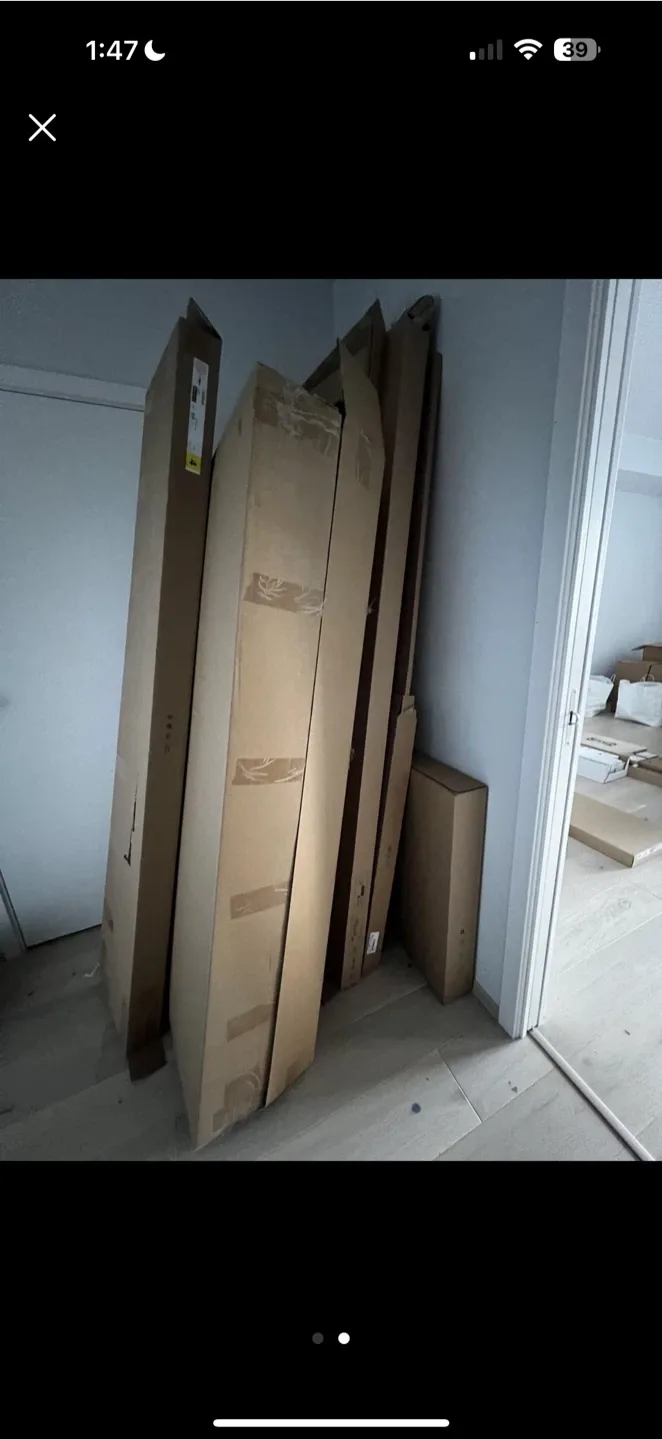 IKEA Nordli Bed Frame with Storage - King Size image indicator(2)