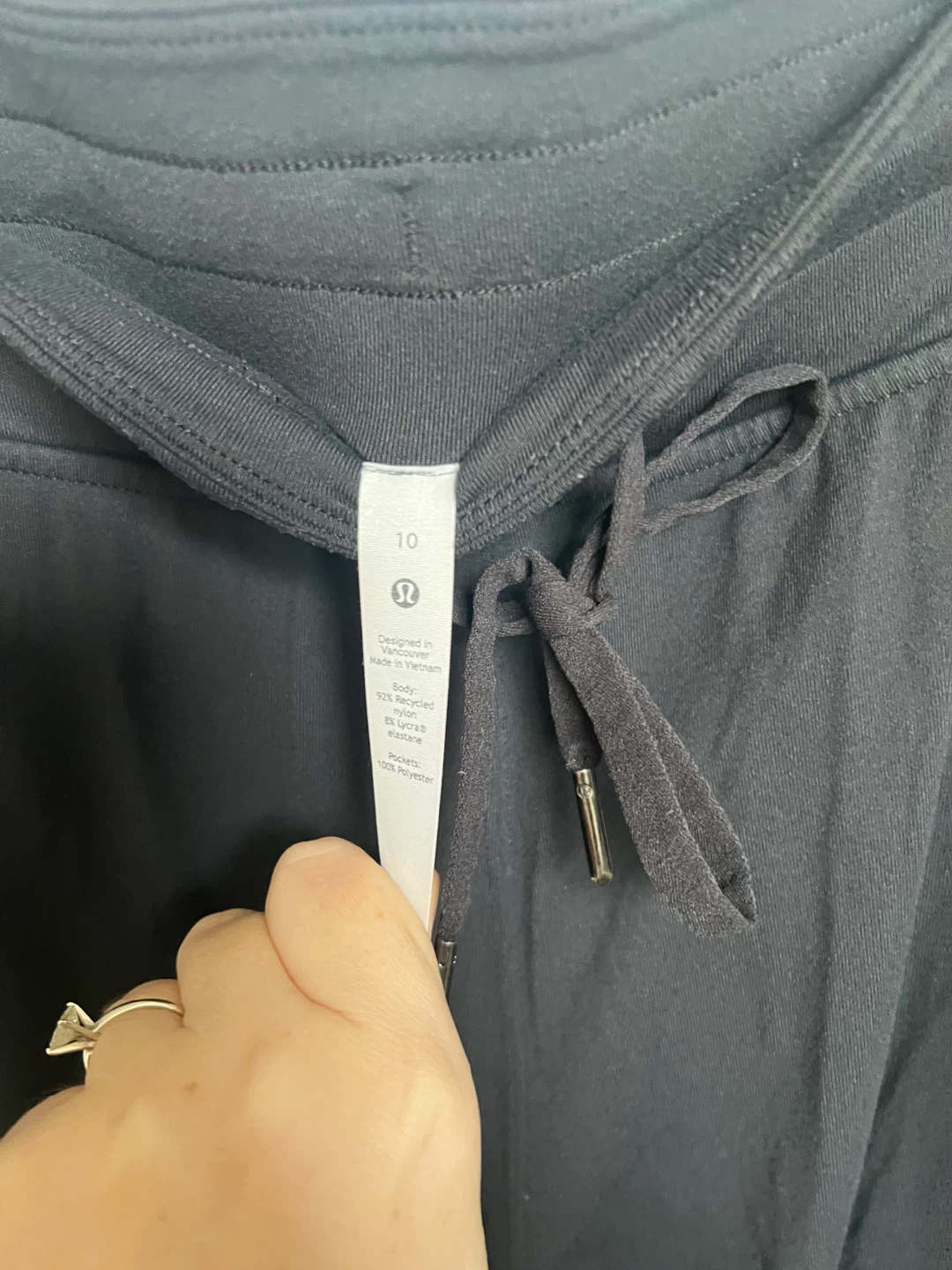 Lululemon align Jogger Pants - Black, Size 10 - photo 2
