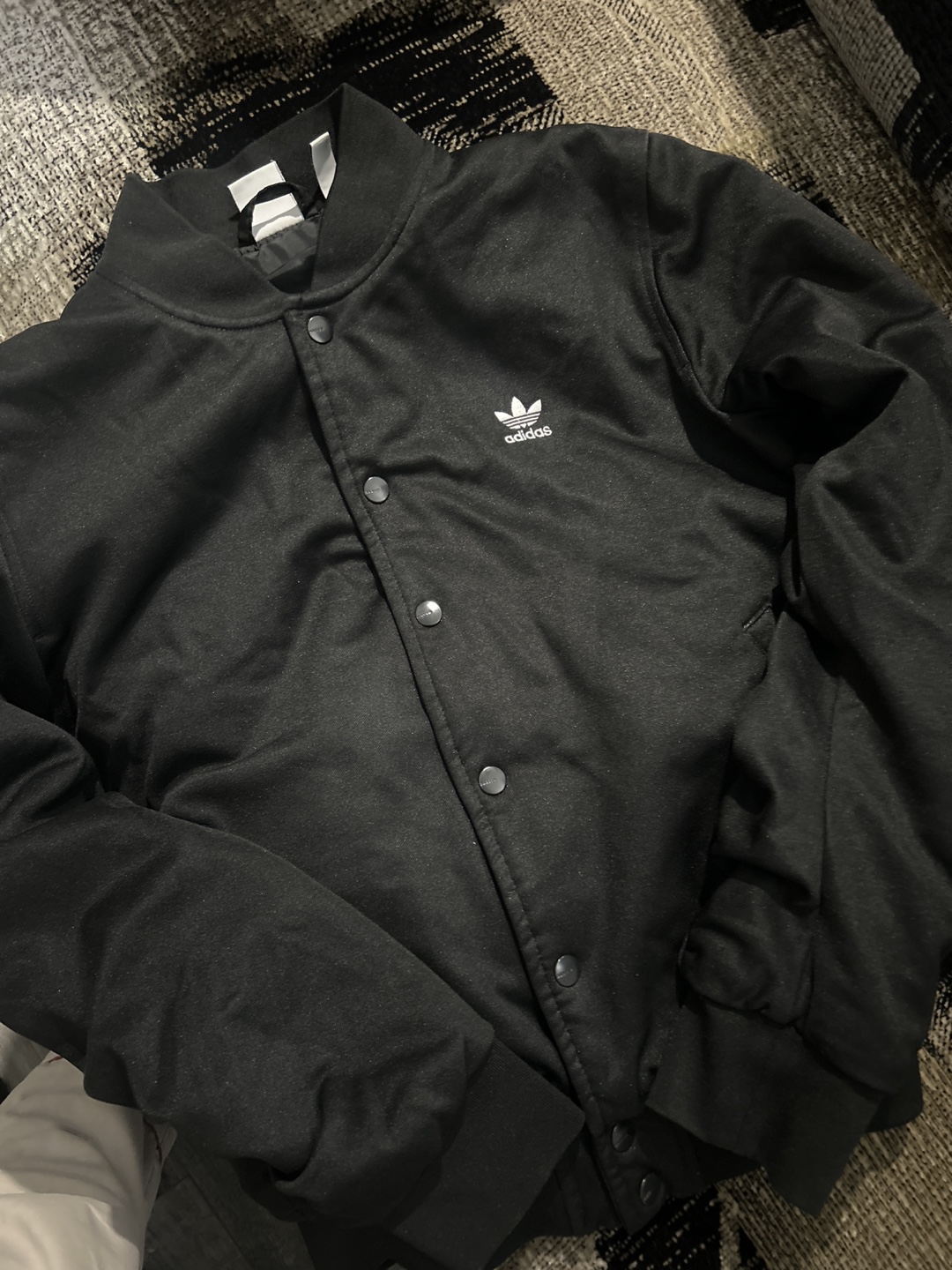 Adidas Black Bomber Jacket