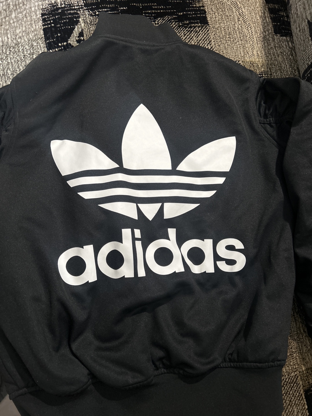 Adidas Black Bomber Jacket - photo 2