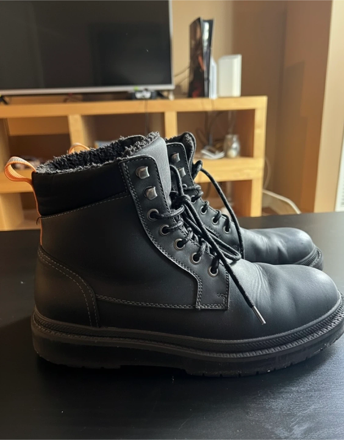 Men's Black Winter Boots - photo 3