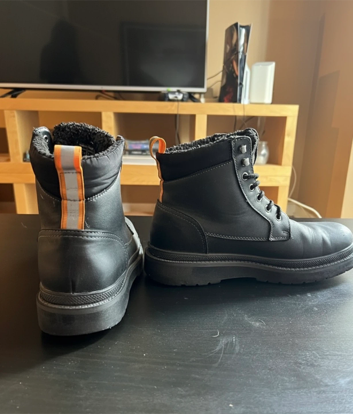Men's Black Winter Boots - photo 2