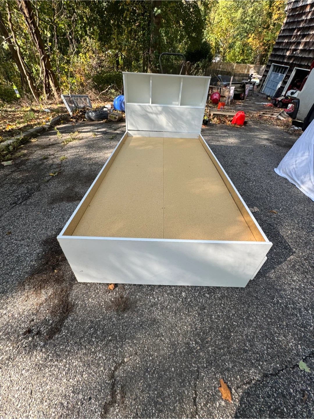 Bed Frame with Storage - photo 5