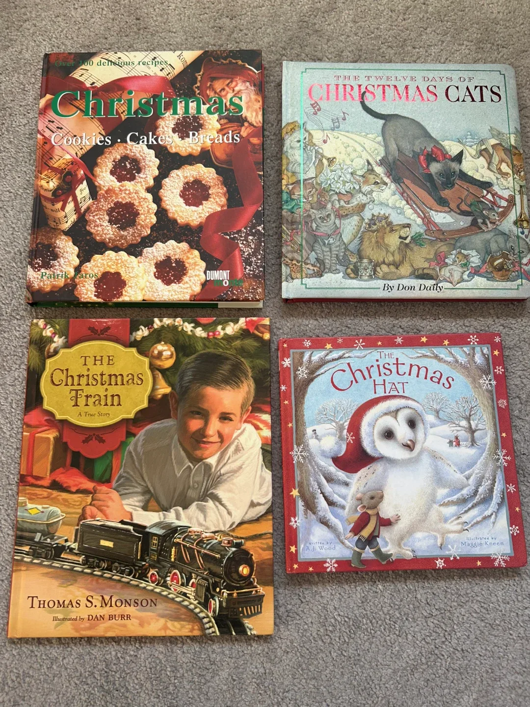 Christmas hardcovers /board Books thumbnail