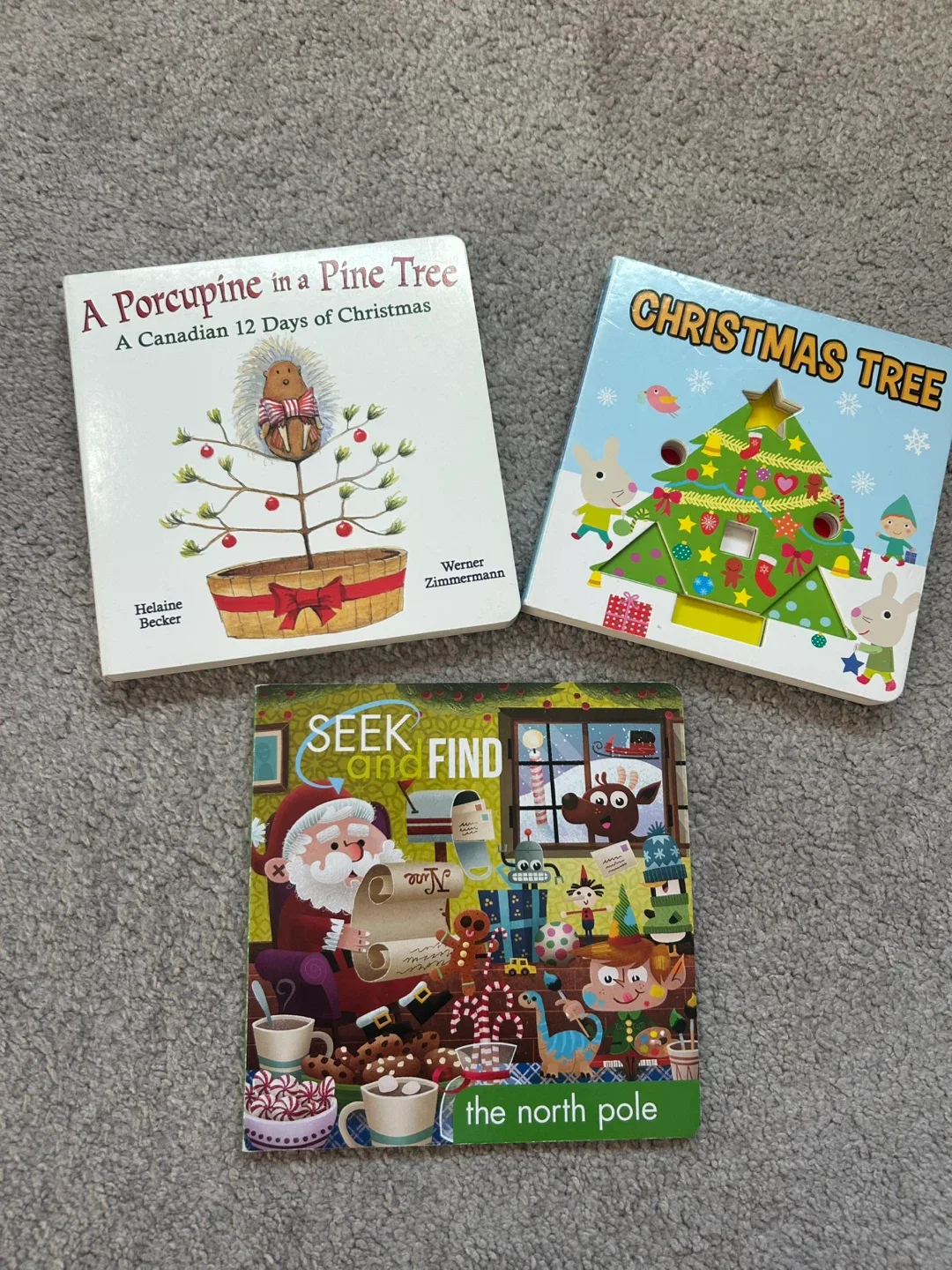 Christmas toddler Board Books Bundle thumbnail