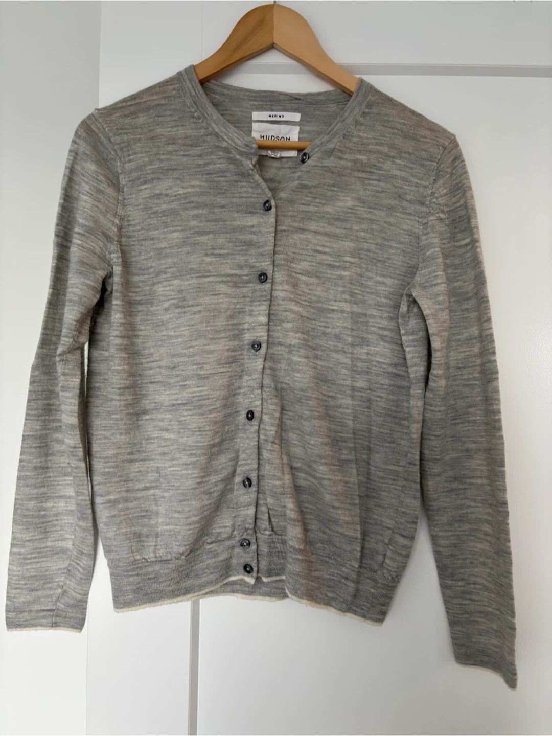 Hudson North Merino Wool Cardigan - Size S