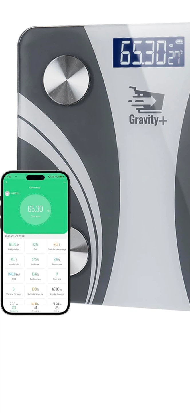 Gravity+ Bluetooth Smart Body Scale - photo 3