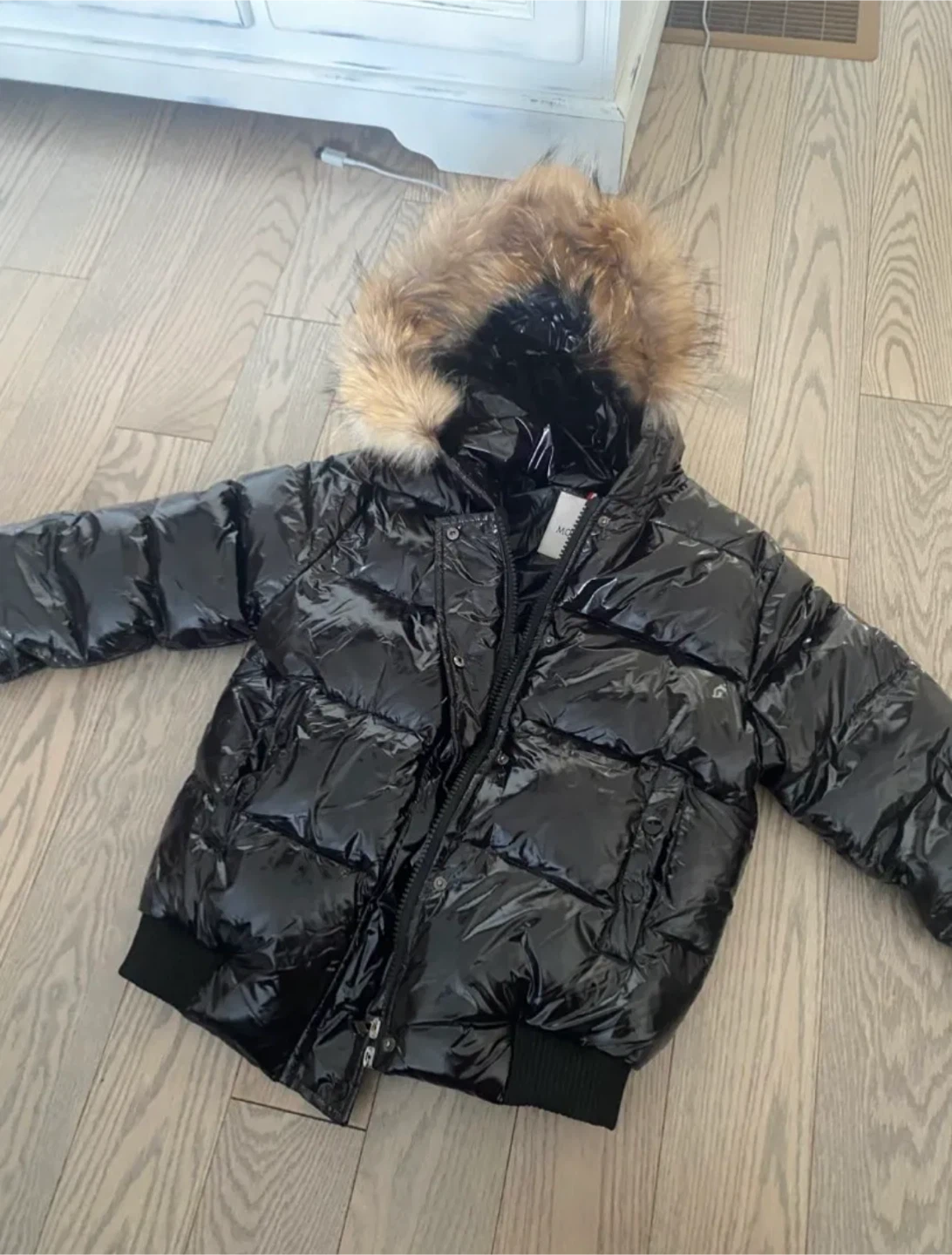 Moncler Black Puffer Jacket