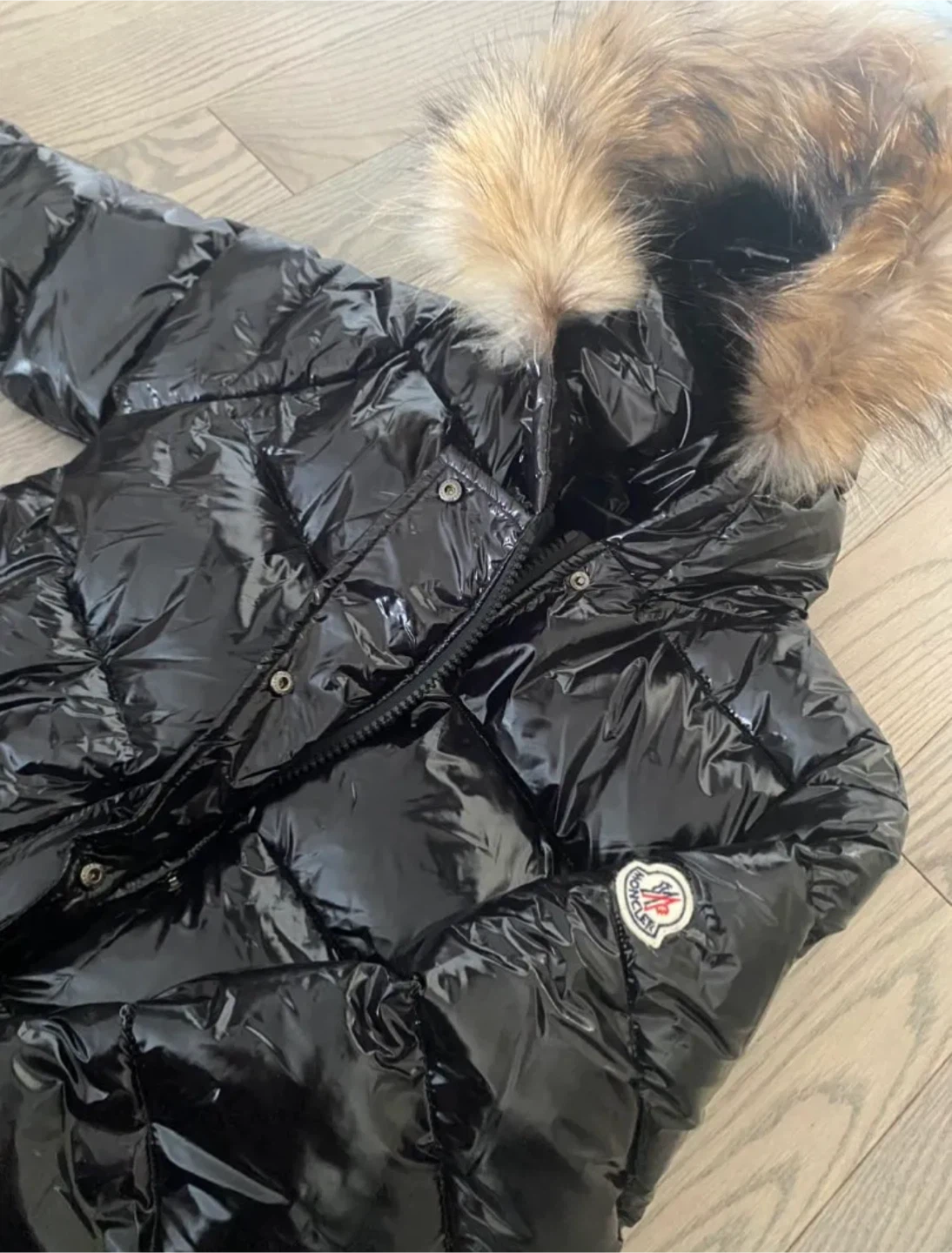 Moncler Black Puffer Jacket - photo 3