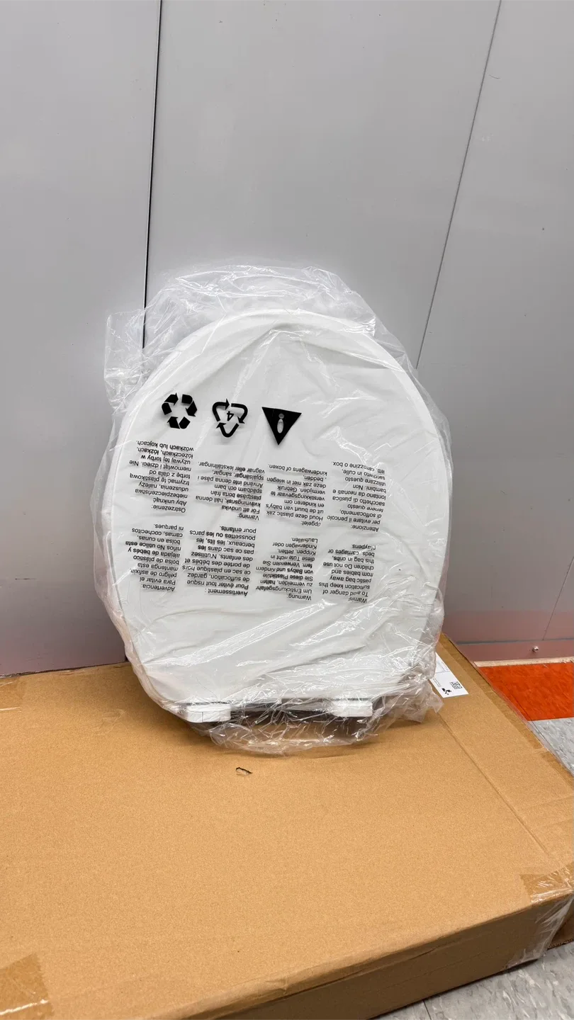 Clirass Round Bidet Toilet Seat - Quiet-Close, Non-Electric image indicator(6)