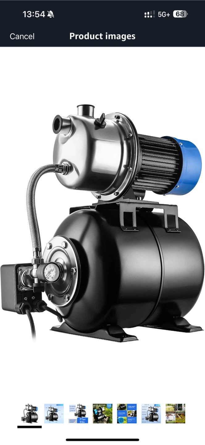Water Jet Pump 1320 GPH