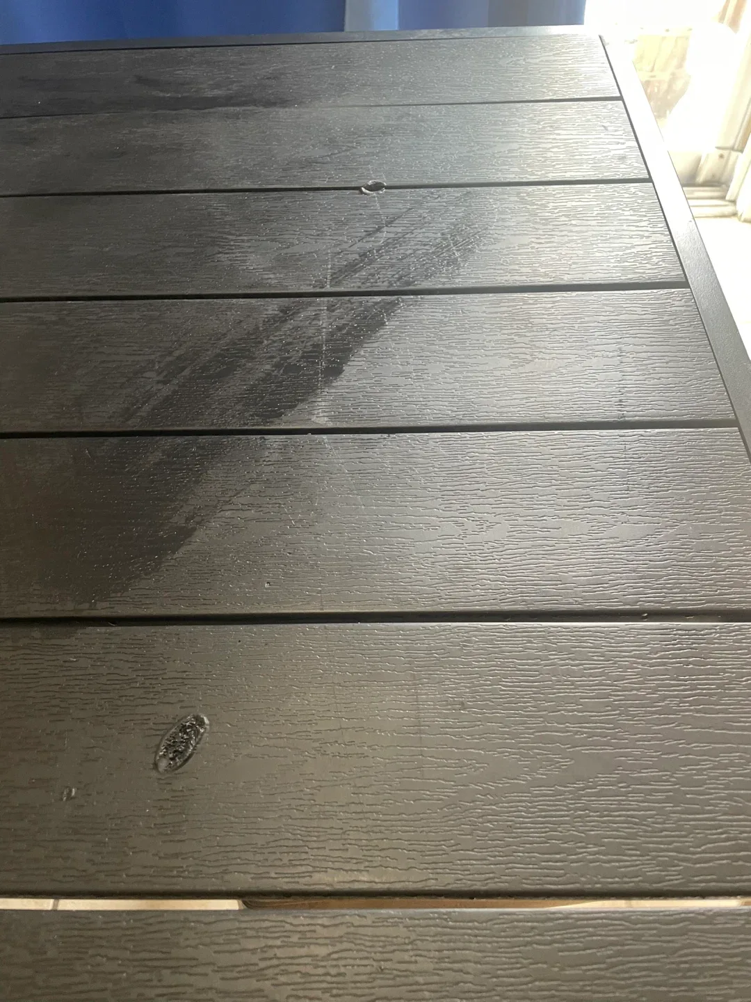 Black Outdoor Dining Table image indicator(3)