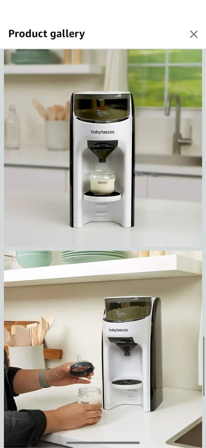 Baby Brezza Formula Pro Advanced no bottle image indicator(5)