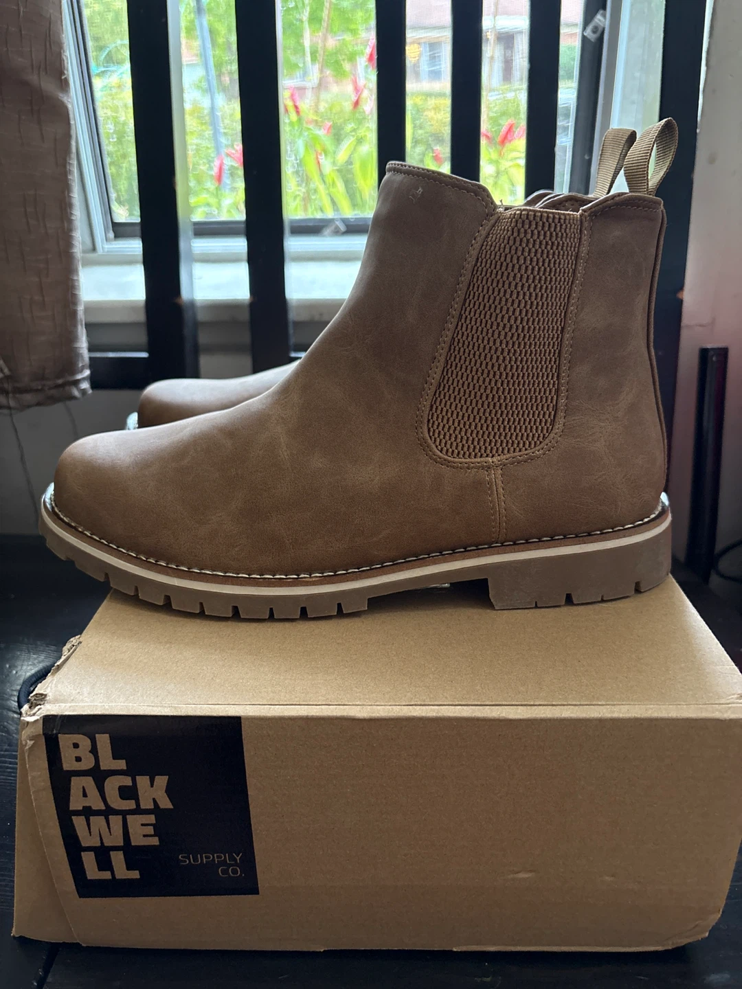 Blackwell Supply Co. Brown Chelsea Boots, Size 9 - photo 2