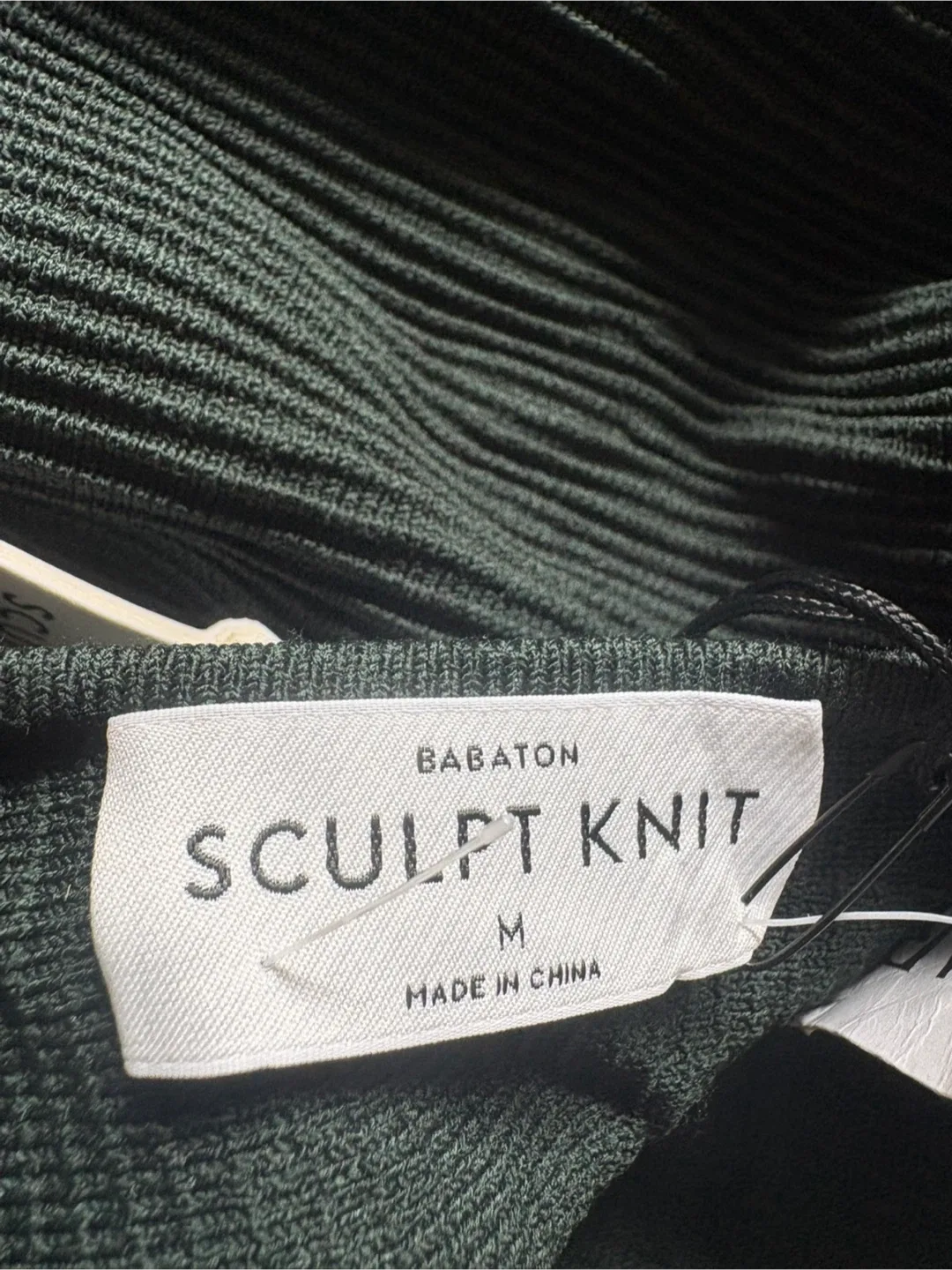 Babaton Sculpt Knit Top - Green, Size M - New with tags ✨ image indicator(5)