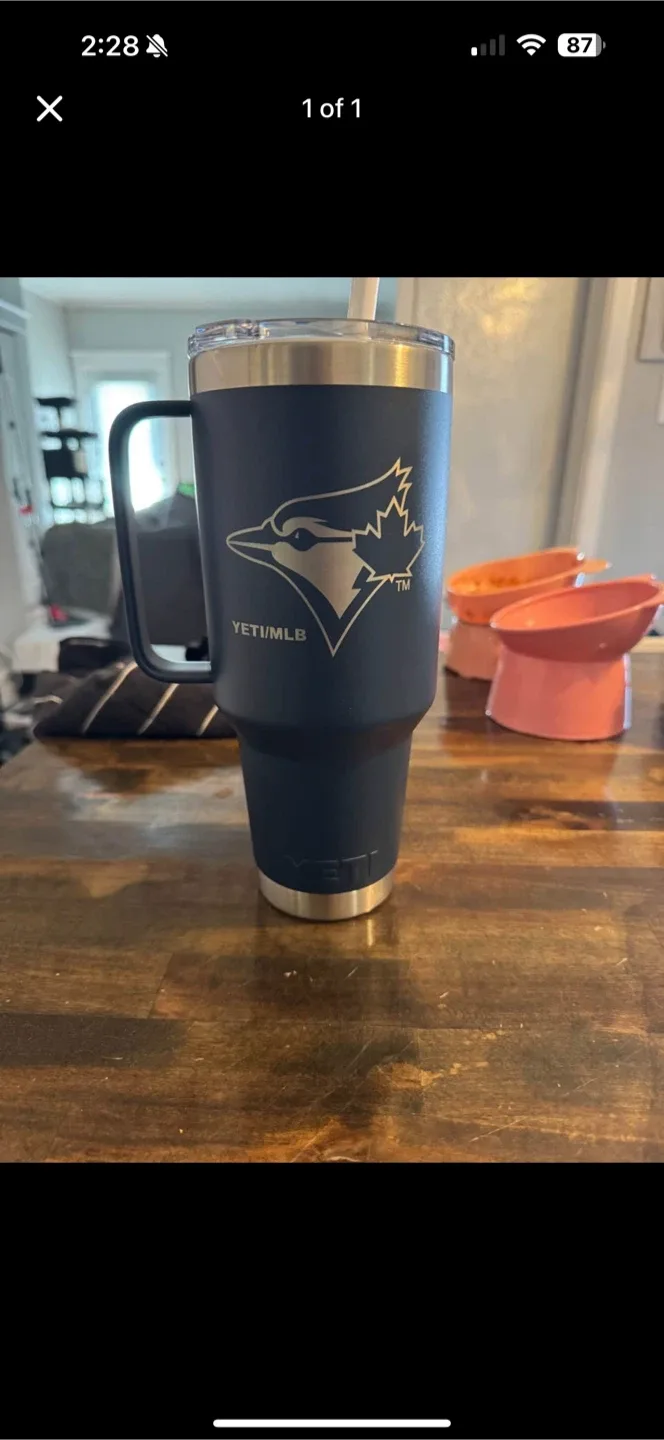 Yeti Blue Jays Tumbler
