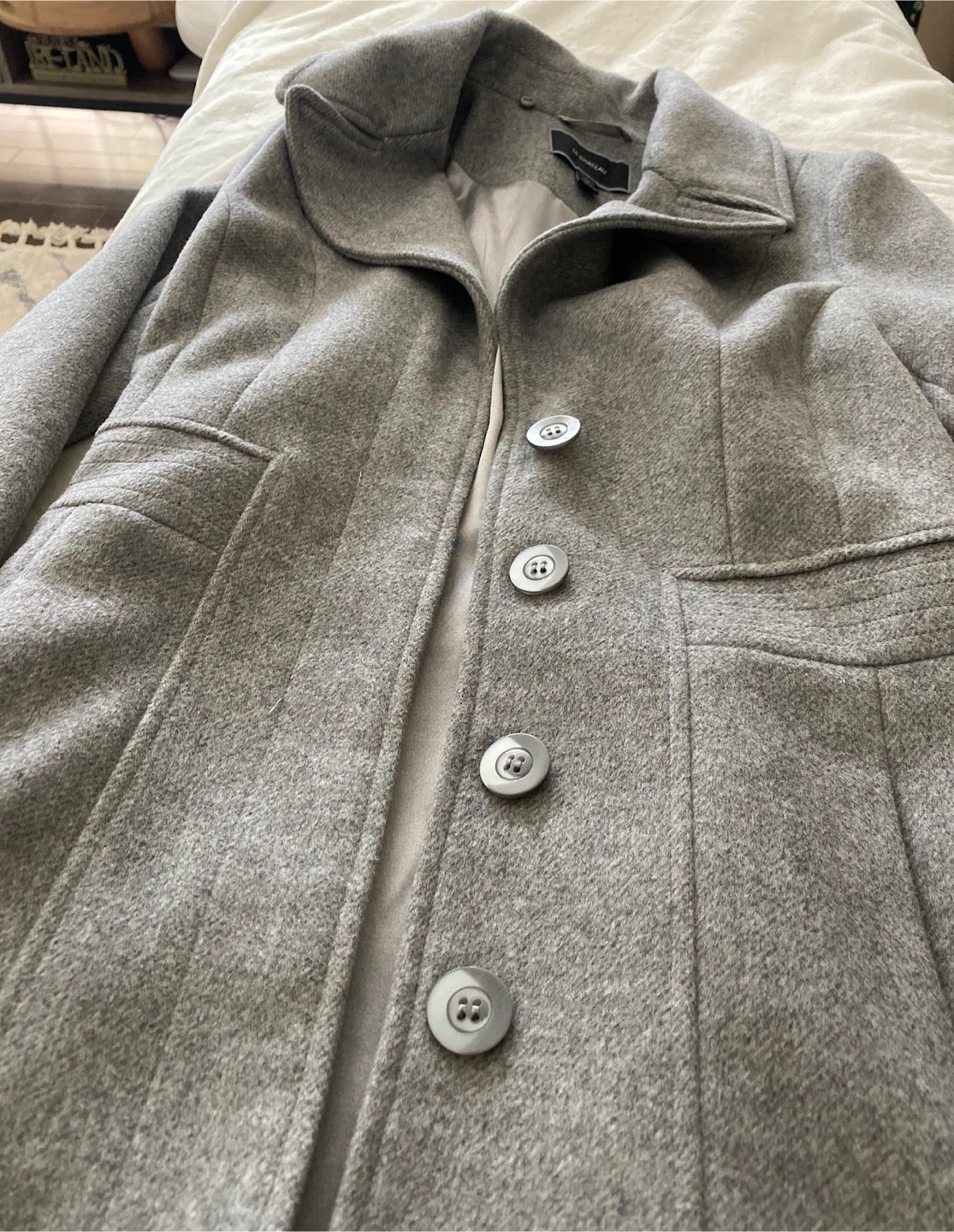 Le Chateau Wool Blend Coat - Size XXS - photo 2