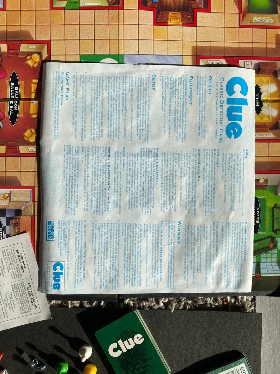 Clue Board Game - Classic Detective Game image indicator(3)