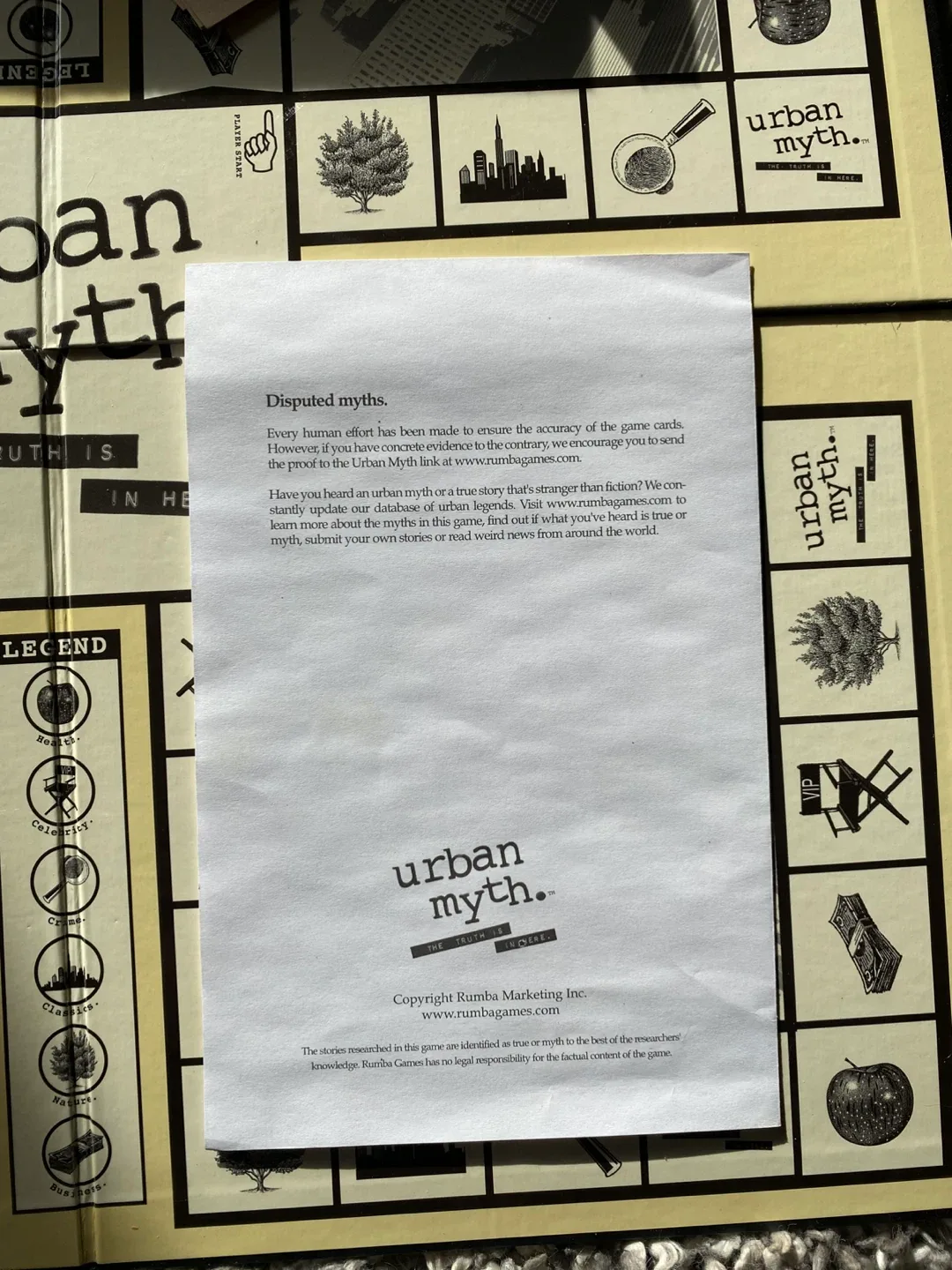 Urban Myth Board Game image indicator(2)