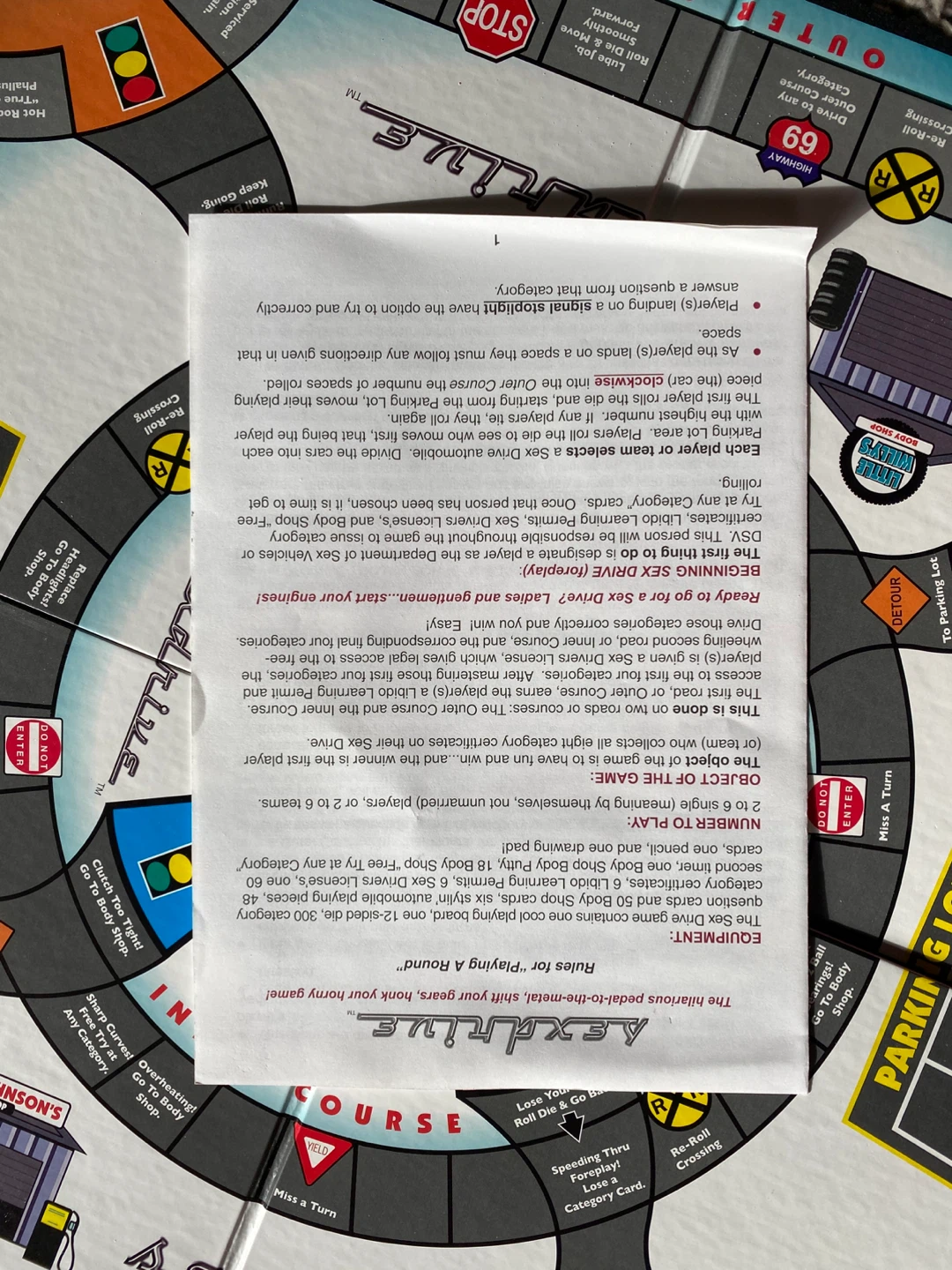 Sex Drive Adult Board Game - photo 4