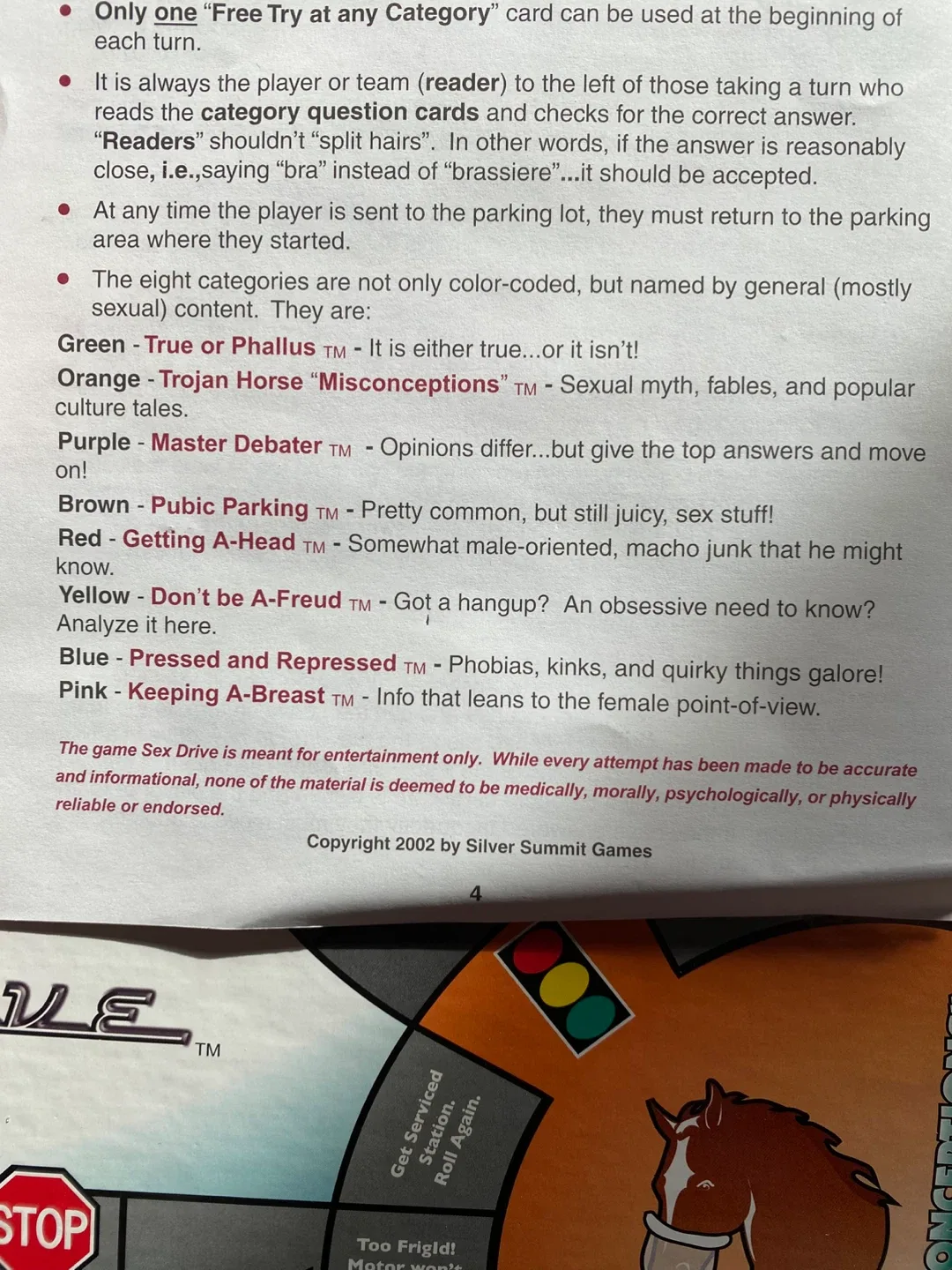 Sex Drive Adult Board Game image indicator(10)