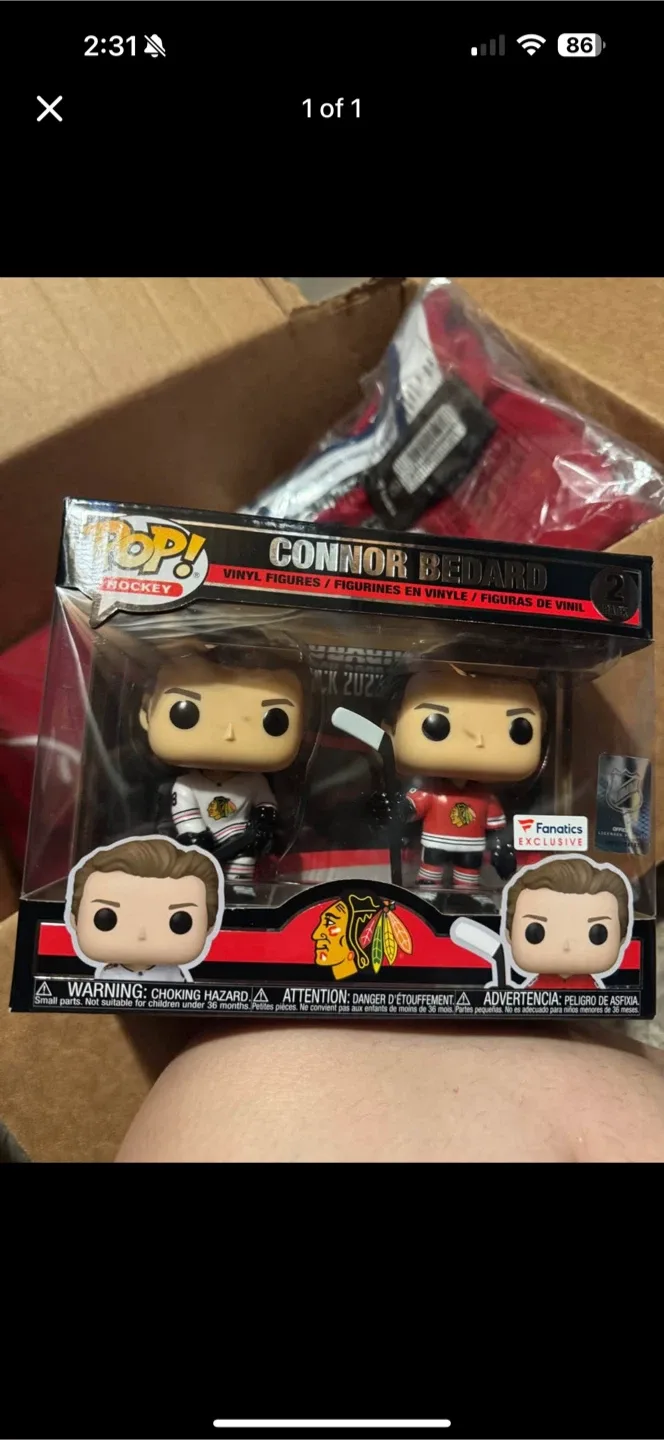 Connor Bedard Funko Pop! 2-Pack