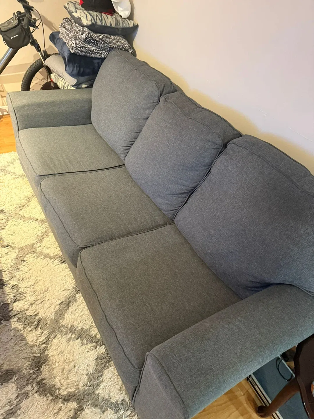 Grey 3-Seat Sofa image indicator(2)