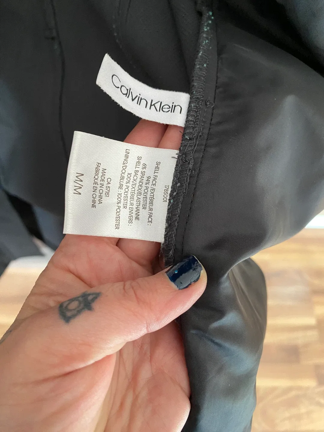 Calvin Klein Black Jacket Size M/M image indicator(5)