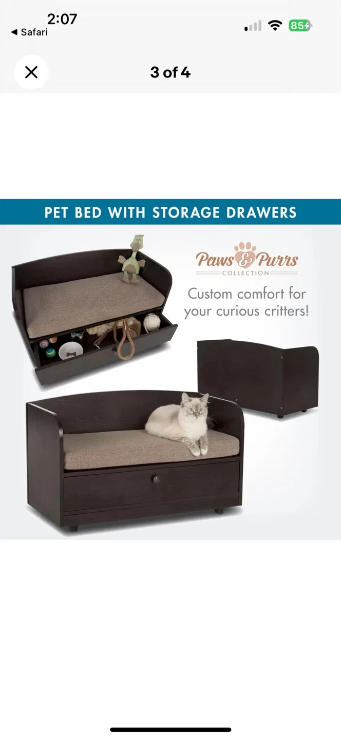 Medium Size Dog Bed With Storage image indicator(5)