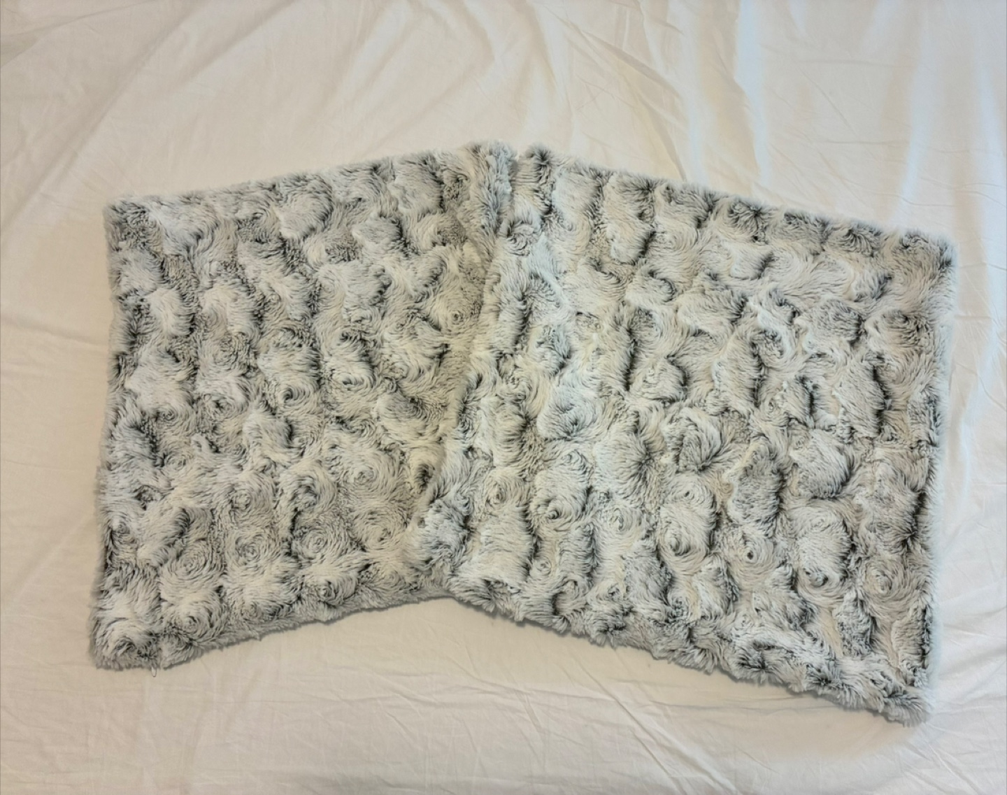NEW fluffy throw pillow covers