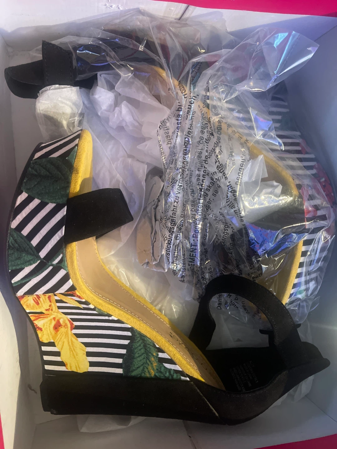 Daniel Rich Wedge Sandals - Size 9