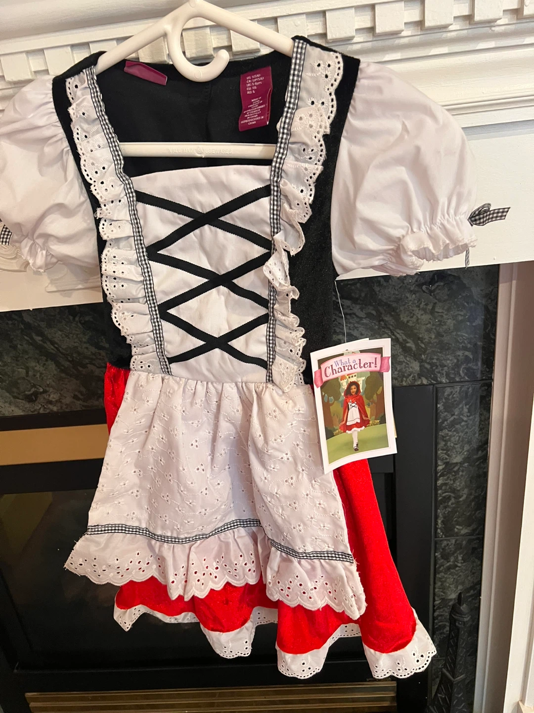 Little Red Riding Hood Costume - Size 5/6 brand new with tag