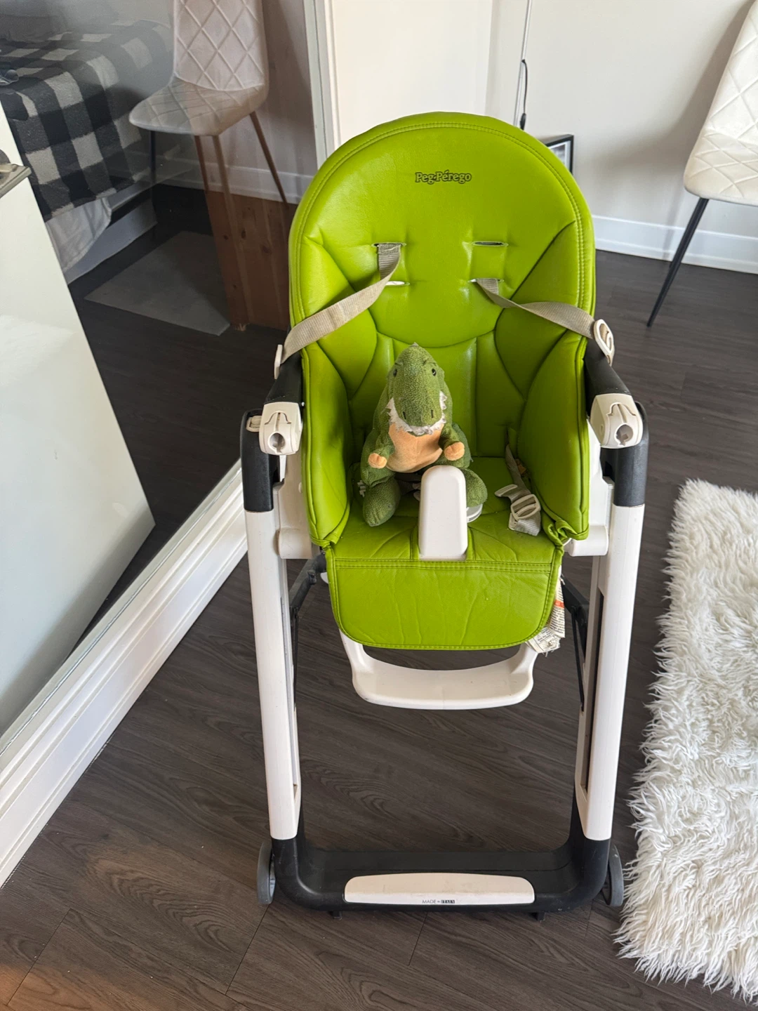 Peg Perego High Chair - Green