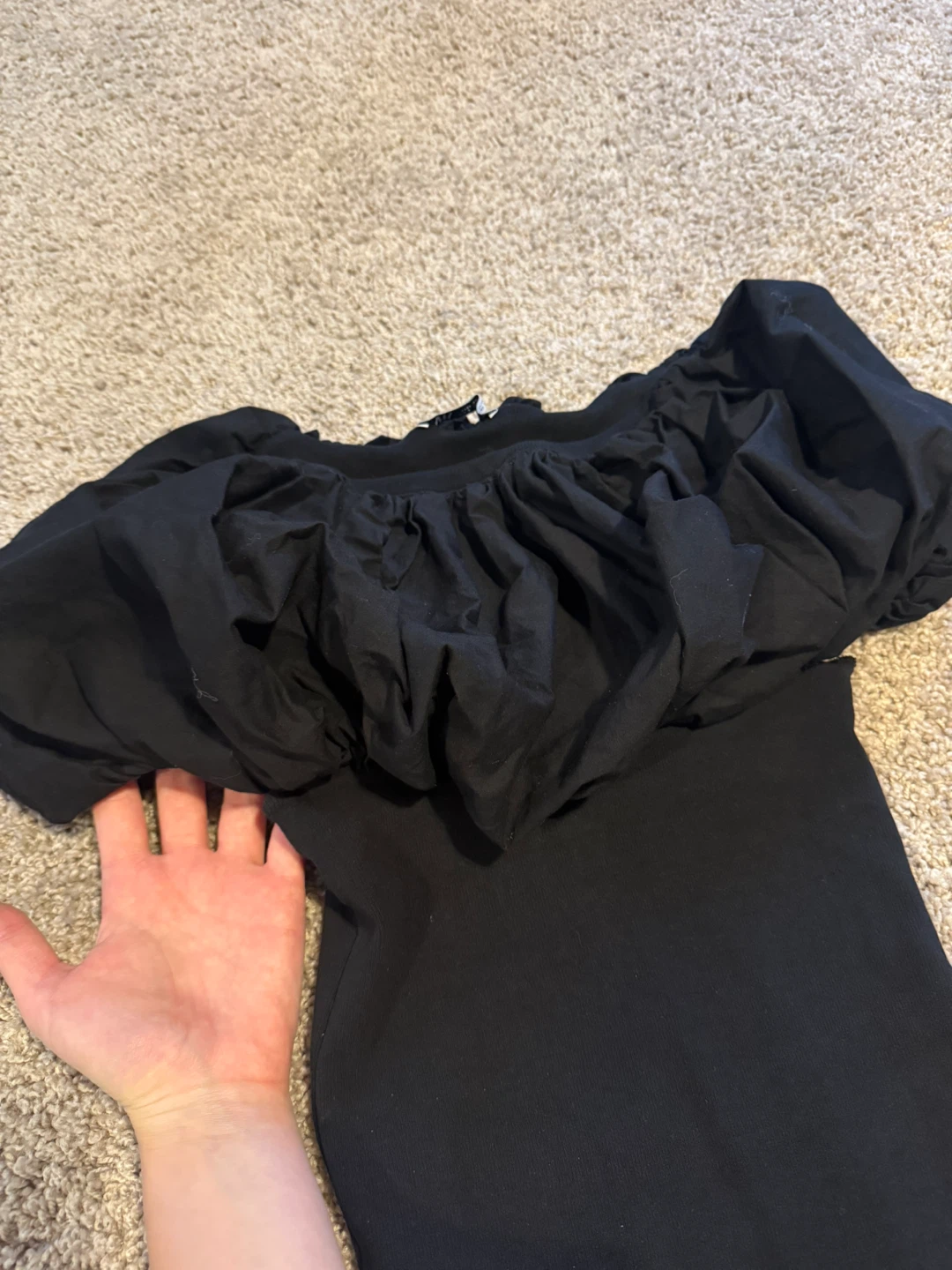 Zara Black Mini Dress - photo 4