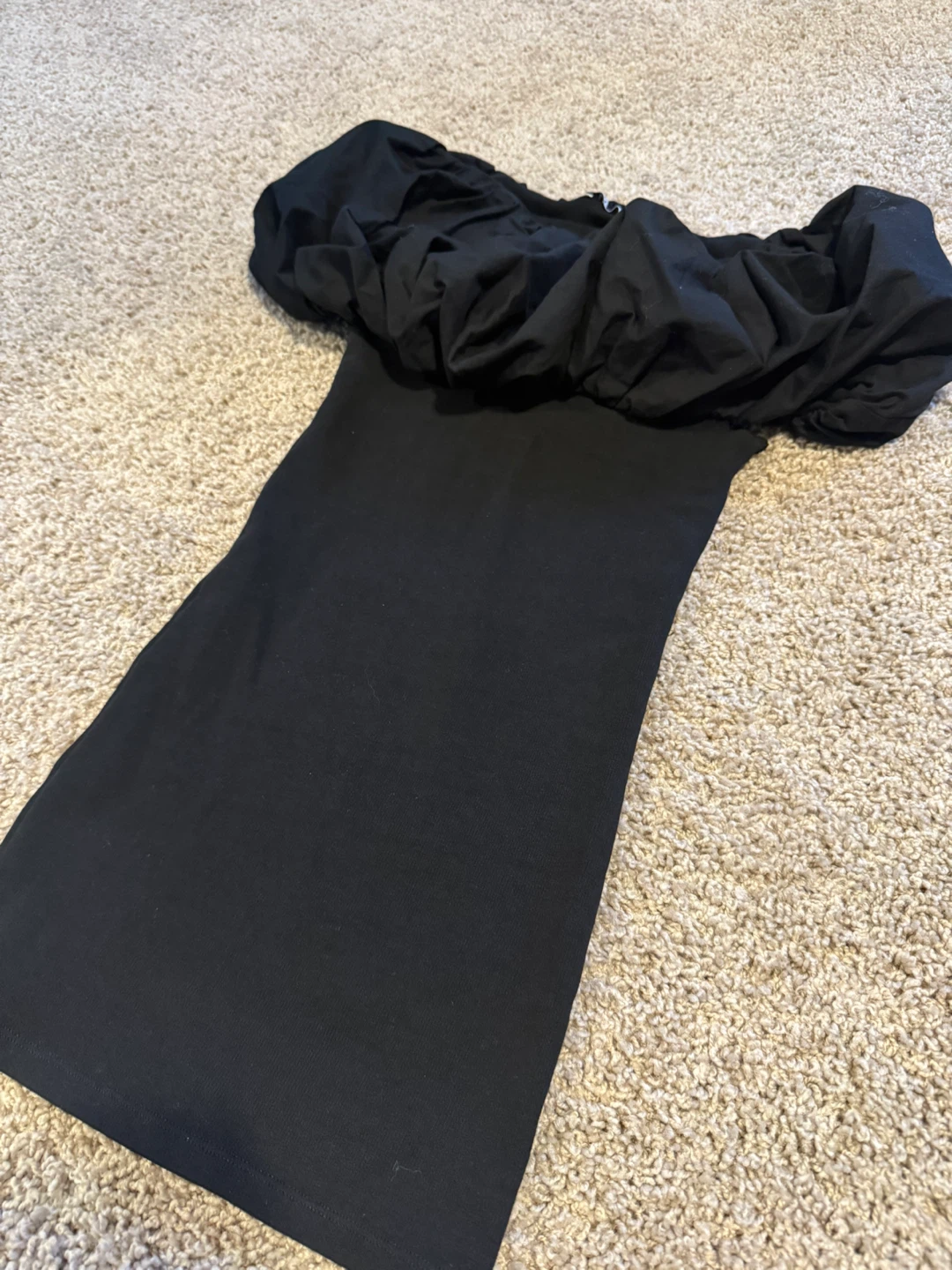Zara Black Mini Dress - photo 2