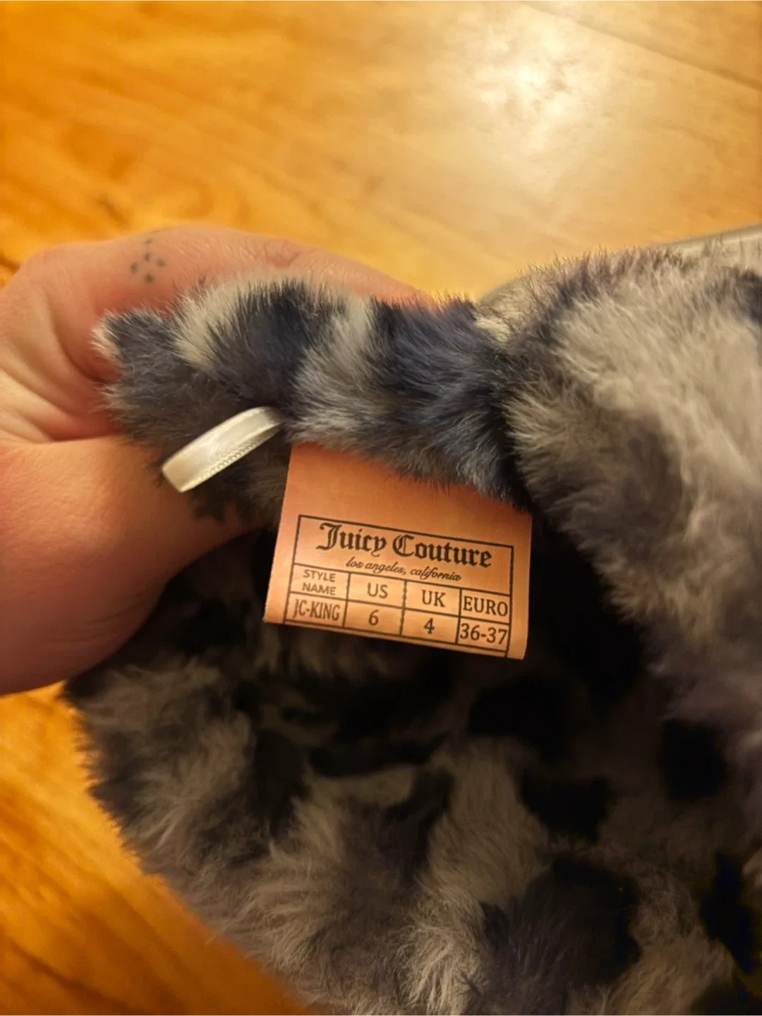 Juicy Couture Grey Boots image indicator(4)