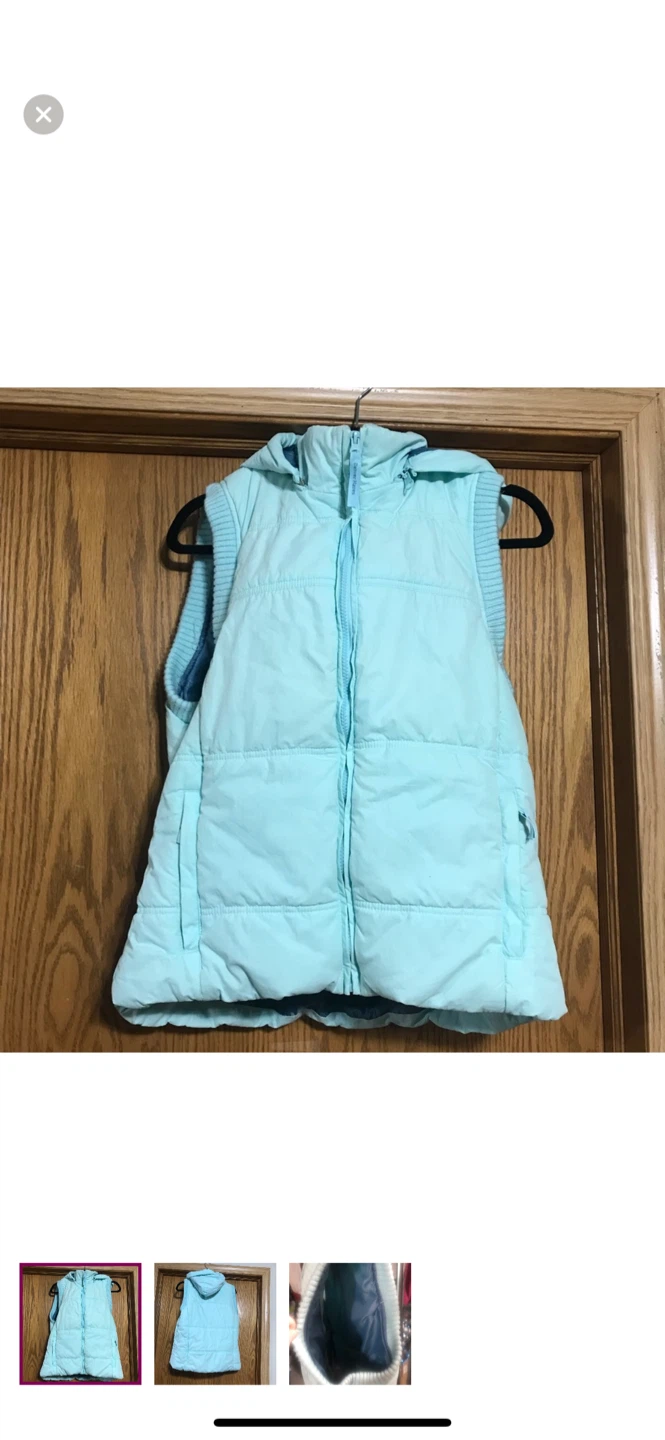 Denver Haynes vest with hood nice and warm