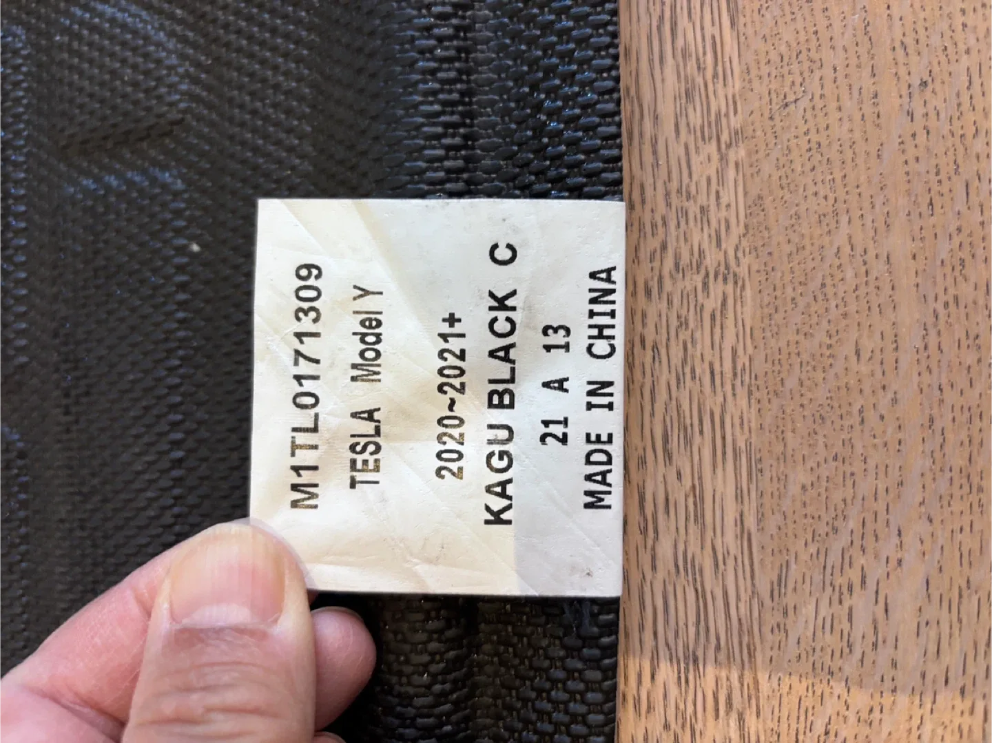 Tesla Model Y Black 3D Cargo Mat image indicator(3)