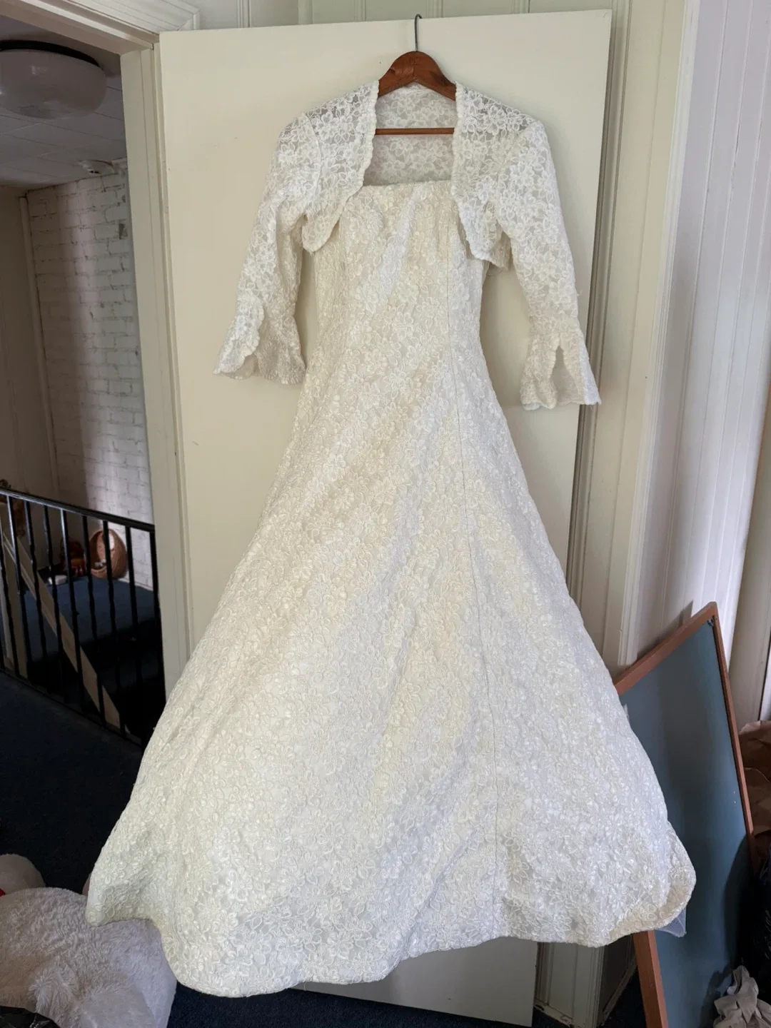 Wedding Dress with Bolero image indicator(2)