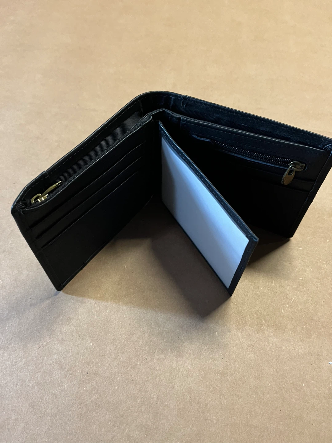 Black Leather Wallet - photo 2