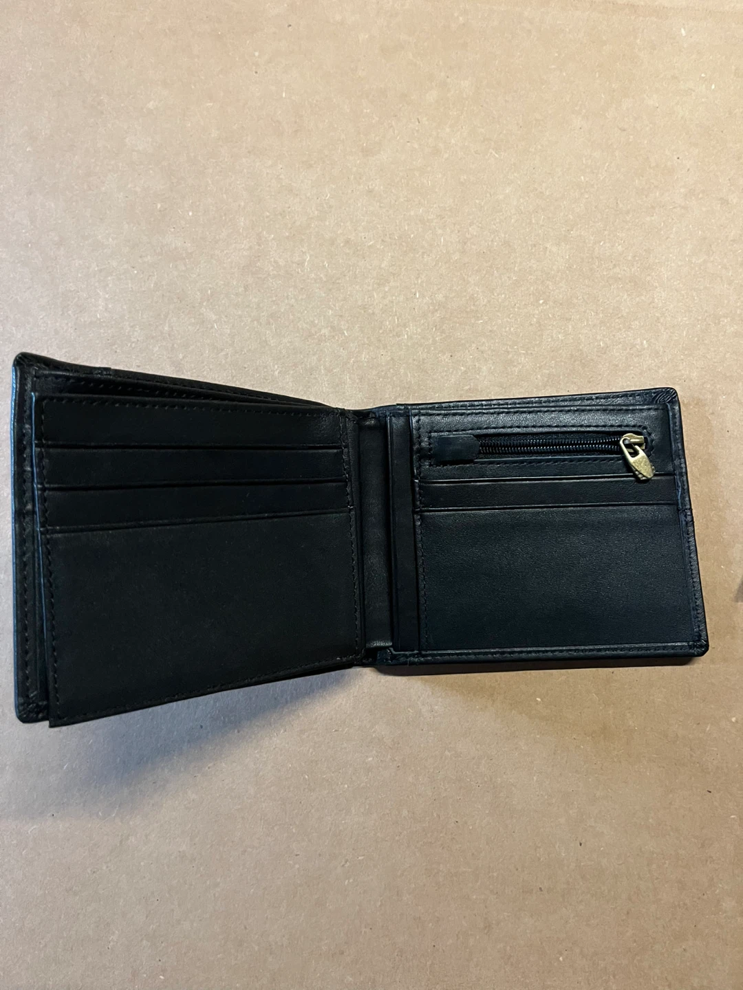 Black Leather Wallet - photo 4