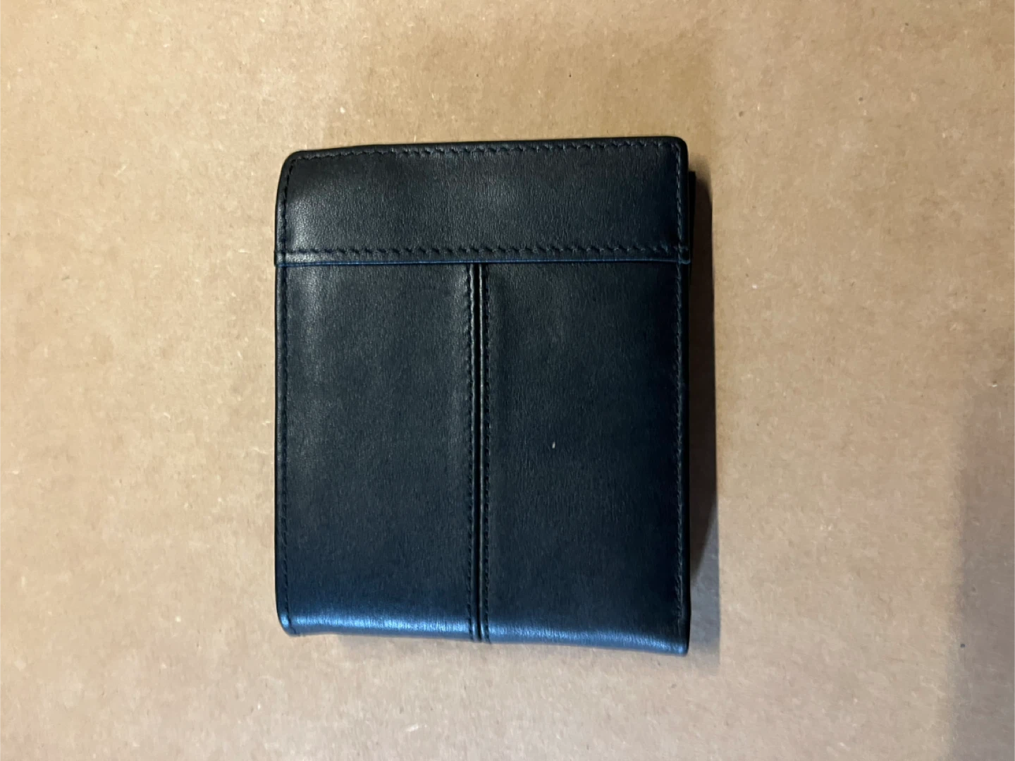 Black Leather Wallet